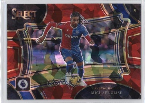 Michael Olise 2023 Panini Select Red Ice Prizm
