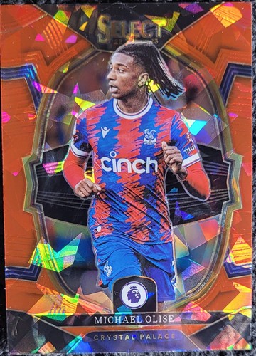 Michael Olise 2023 Panini Select Red Ice Prizm