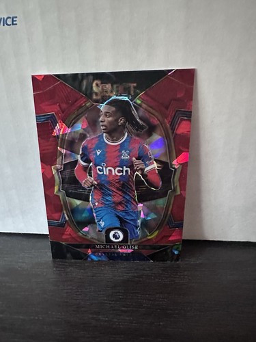 Michael Olise 2022 Panini Select Red Ice Prizm