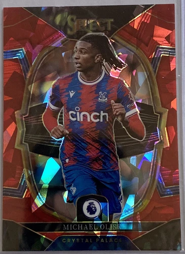 Michael Olise 2022 Panini Select Red Ice Terrace