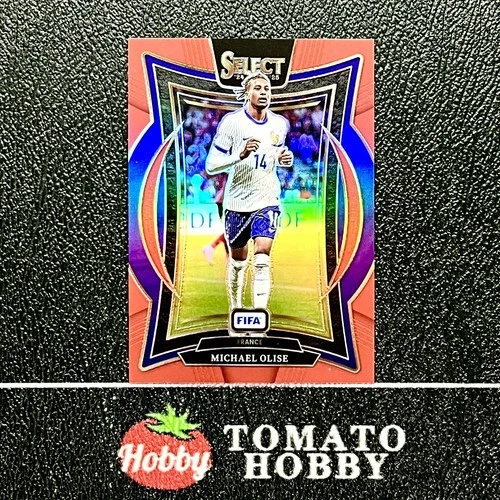 Michael Olise 2024 Panini Select Rojo Refractor