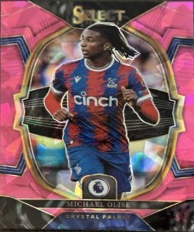 Michael Olise 2022 Panini Select Rosa Hielo Prizm #35