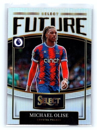 Michael Olise 2023 Panini Select Silver Crystal