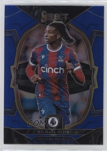 Michael Olise 2022 Panini Select Terrace Blue Prizm /10