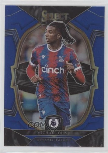 Michael Olise 2022 Panini Select Terrace Blue Prizm