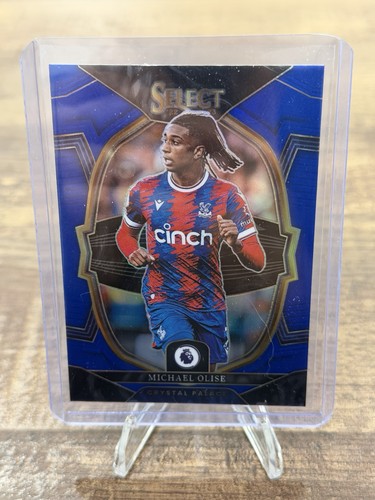 Michael Olise 2022 Panini Select Terrace Blue Prizm