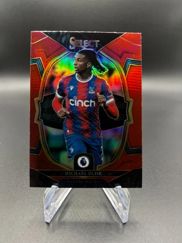 Michael Olise 2022 Panini Select Terrace Red Prizm #35