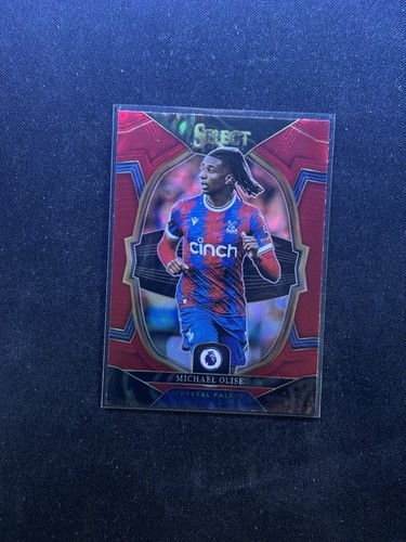 Michael Olise 2023 Panini Select Terraza Rojo Prizm