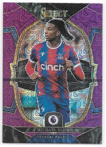 Michael Olise 2022 Panini Select Violet Mojo