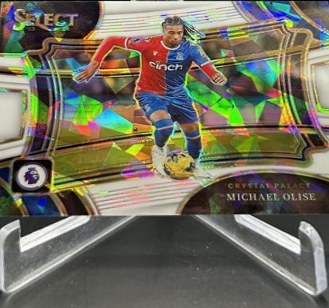 Michael Olise 2023 Panini Select White Ice /85