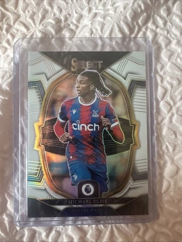 Michael Olise 2022 Panini Select White Prizm /20