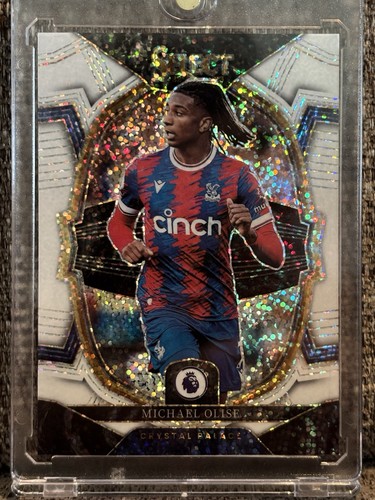 Michael Olise 2022 Panini Select White Sparkle