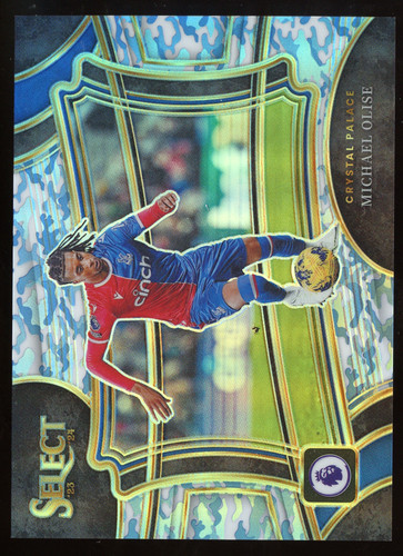Michael Olise 2023 Panini Select Winter Camo Prizm /110