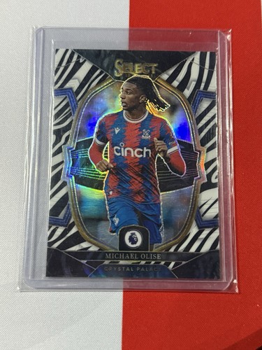 Michael Olise 2022 Panini Select Zebra /25