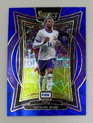Michael Olise 2024 Panini Seleziona FIFA Terrazza Blu Lazer
