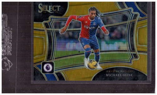 Michael Olise 2023 Panini Seleziona Premier League Calcio Gold Prizm /10