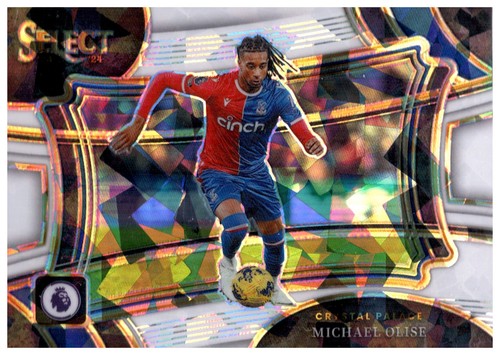 Michael Olise 2023 Panini Seleziona Premier League Calcio White Ice /85