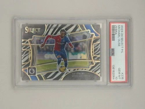 Michael Olise 2023 Panini Seleziona Premier League Calcio Zebra /25