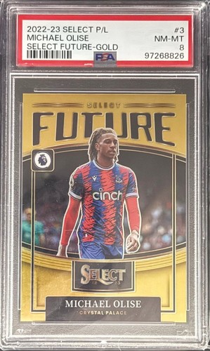 Michael Olise 2022 Panini Seleziona Premier League Gold /10