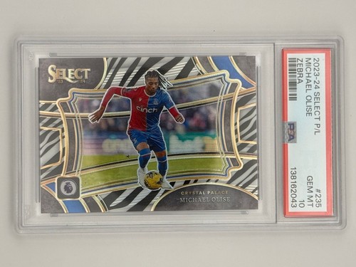 Michael Olise 2023 Panini Seleziona Premier League Zebra /25