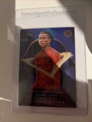 Michael Olise 2024 Topps Summer Signings /25