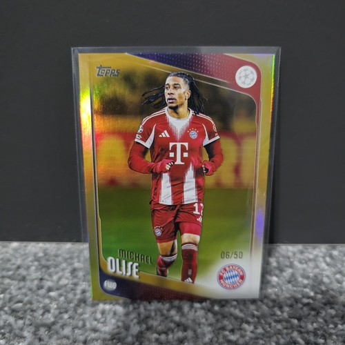Michael Olise 2025 Topps Gold /50