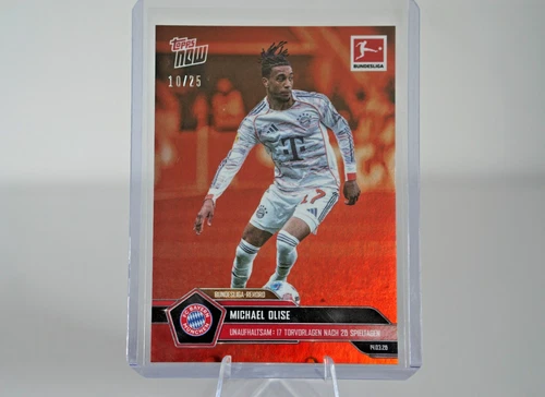 Michael Olise 2025 Topps NOW 147/25