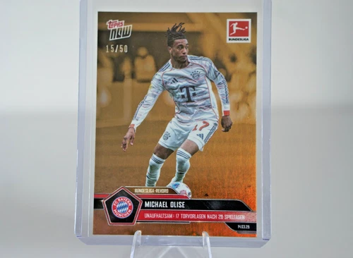 Michael Olise 2025 Topps NOW 147/50