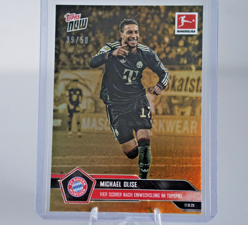 Michael Olise 2025 Topps NOW /50