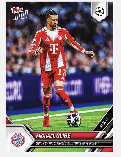 Michael Olise 2025 Topps NOW