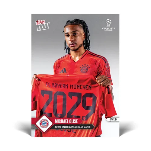 Michael Olise 2023 Topps Now UCL
