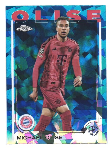 Michael Olise 2024 Topps UCC Chrome Sapphire
