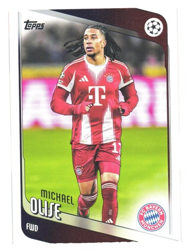 Michael Olise 2025 Topps UCC Flagship 25/26