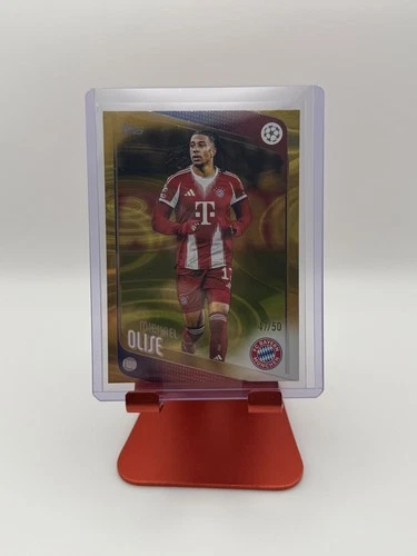 Michael Olise 2025 Topps UCC Flagship Gold /50