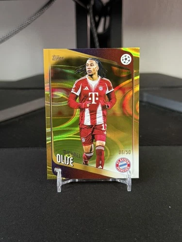 Michael Olise 2025 Topps UCC Gold /50
