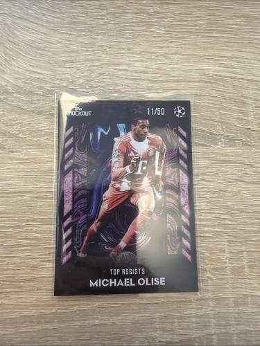 Michael Olise 2025 Topps UCC Knockout /50