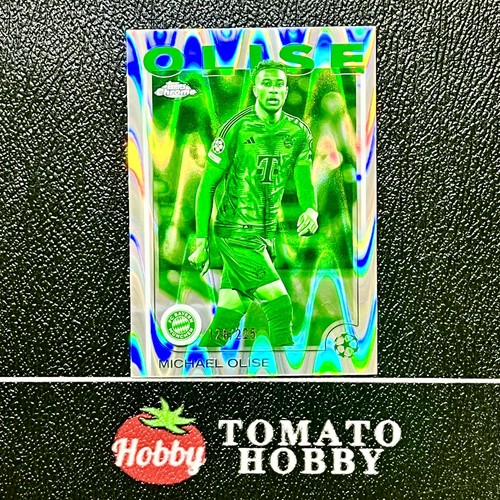 Michael Olise 2024 Topps UEFA 2024-25 Raywave /225
