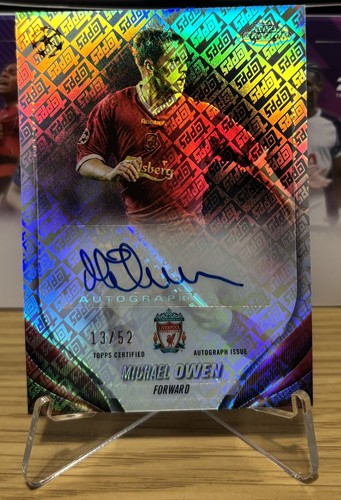 Michael Owen 2023 Topps Chrome Toppsfractor /52