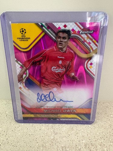 Michael Owen 2024 Topps Finest /75