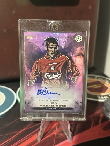 Michael Owen 2022 Topps Inception Purple /25
