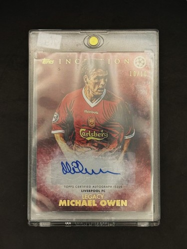 Michael Owen 2021 Topps Inception Red /10