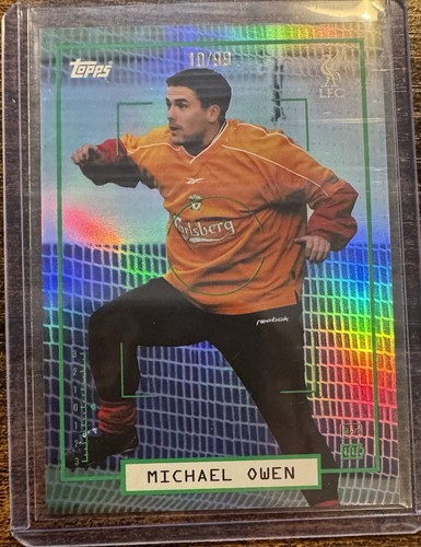 Michael Owen 2025 Topps Liverpool Focus /99