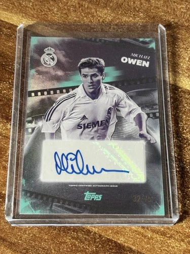 Michael Owen 2025 Topps Los Blancos 32/75