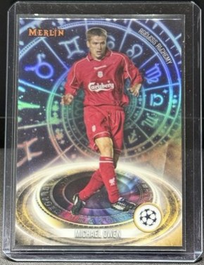 Michael Owen 2023 Topps Merlin Chrome