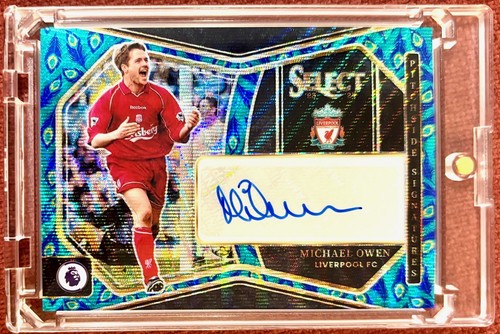 Michael Owen 2023 Panini Select Peacock