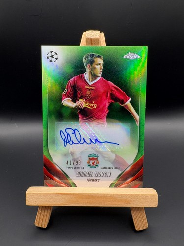 Michael Owen 2024 Topps UCC Chrome /99