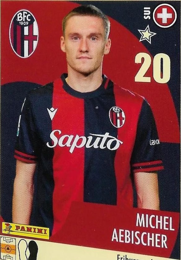 Michel Aebischer 2024 Panini Calciatori Stickers
