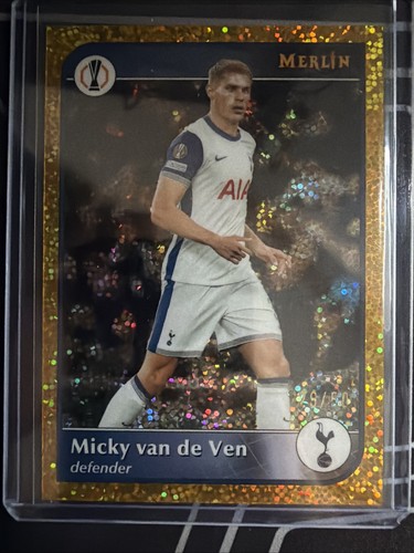 Micky van de Ven 2024 Topps Chrome Merlin /50