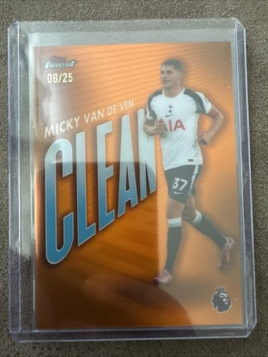 Micky van de Ven 2026 Topps Finest /25