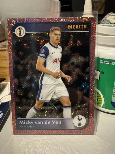 Micky van de Ven 2024 Topps Merlin Chrome /250